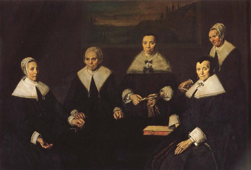 Frans Hals The women-s governing board for Haarlem workhouse France oil painting art